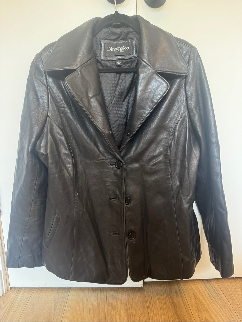 Women's Black Leather Jacket